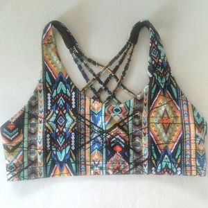 Mossimo Criss-Cross Back Sports Bra